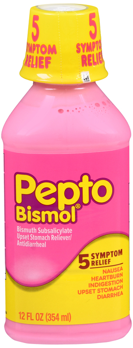 Pepto Bismol - Pepto-Bismol Liquid Original 12 oz #301490039427