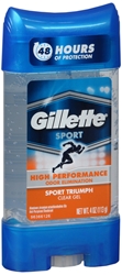 Gillette Sport Anti-Perspirant Deodorant Clear Gel, Sport 4oz 