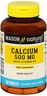 Mason Vitamins Calcium with Vitamin D3 Tablets, 100 Count 