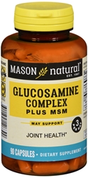 Mason Vitamins Glucosamine Complex Plus MSM Capsules, 60 Count 