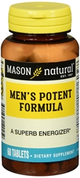 Mason Vitamins Mens Potent Tablets, 60-Count Bottle 