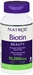 Natrol Biotin Maximum Strength Tablets, 10,000mcg, 100 Count - 47469053963