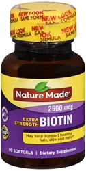 Nature Made Biotin 2500mcg, 90 CT 