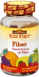 Nature Made Kids First Fiber Gummies, 60 Count 