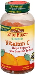 Nature Made Kids First Vitamin C Gummies, 110 Count 