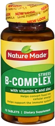 Nature Made Stress B-Complex Dietary Supplement Tablets 
