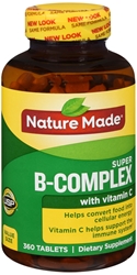 Nature Made Super B-Complex Dietary Supplement Tablets - 360 CT 
