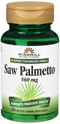 Windmill Herbals Saw Palmetto 160 Mg 60 Caplets 