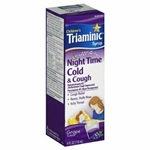 Children's Triaminic Syrup, Night Time Cold & Cough, Grape Flavor, 4 fl oz 