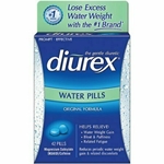 Diurex Original Formula Water Pills, 42ct 