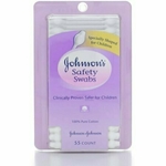 JOHNSON'S Safety Swabs 55 Each 