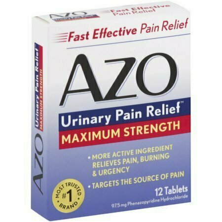 AZO Standard Tablets, Maximum Strength 12 each 