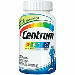 Centrum Men (200 Count) Multivitamin/Multimineral Supplement Tablet, Vitamin D3 