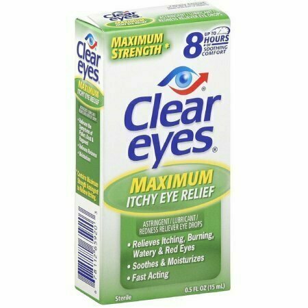 Clear Eyes Maximum Itchy Eye Relief 0.50 oz 