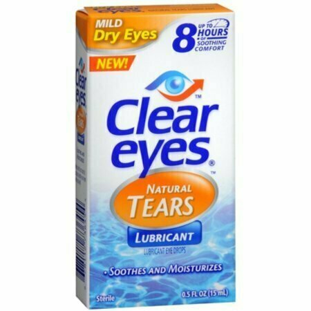 Clear Eyes Natural Tears Lubricant 0.50 oz 