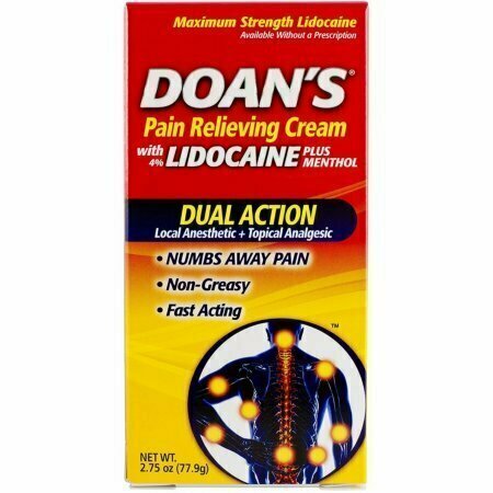 Doans Pain Relieving Cream 2.75 oz 