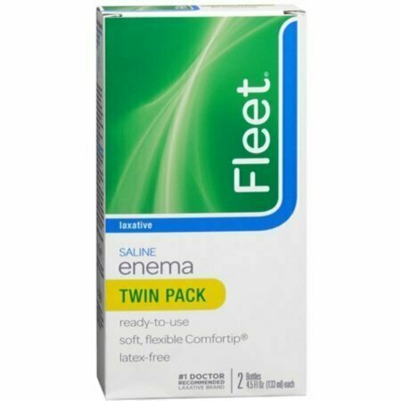 Fleet Saline Enema Twin Pack 9 oz 