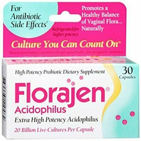 Florajen Acidophilus Dietary Supplement 30 Caps 