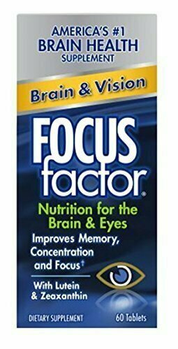 FOCUS Factor Dietary Supplement, Brain & Vision, 60 Tablets 