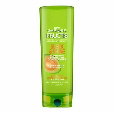 Garnier Fructis Sleek And Shine Fortifying Conditioner, 12 Oz 