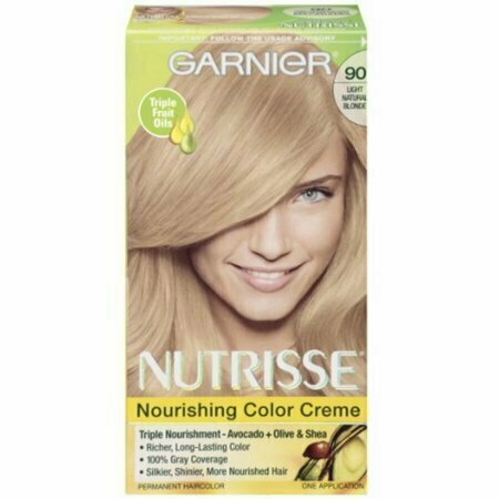 Garnier Nutrisse Nourishing Color Crme, Light Natural Blonde [90] 1 each 