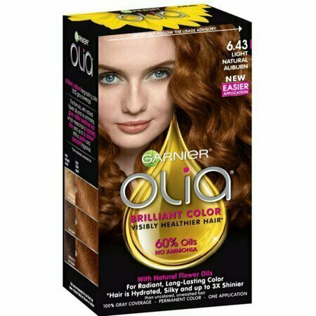 Garnier Olia Ammonia Free Hair Color [6.43] Light Natural Auburn 1 each 