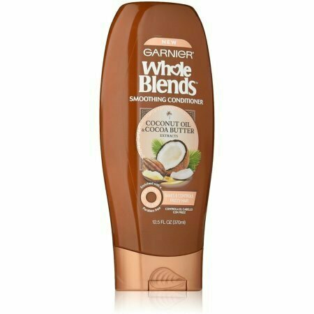 Garnier Whole Blends Smoothing Conditioner, Coconut Oil & Cocoa Butter extracts 12.5 oz 