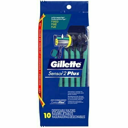 Gillette Sensor 2 Pus Razors 10 Each 