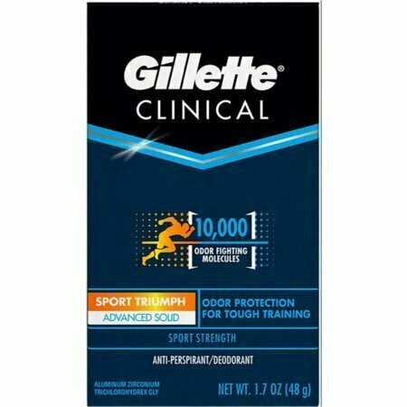 Gillette Sport Triumph Clinical Advanced Solid Anti-Perspirant & Deodorant 1.70 oz 