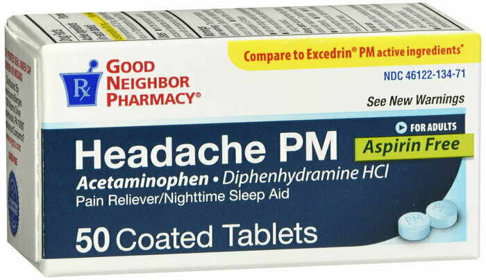 GNP HEADACHE PM TAB 50 