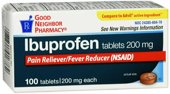 GNP IBUPROFEN 200 MG TAB 100 CT 