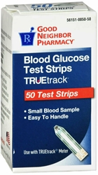 GNP TRUETRACK TEST STRIPS 50 CT 