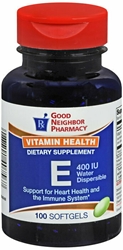 GNP VITAMIN E 400IU 100 CT 