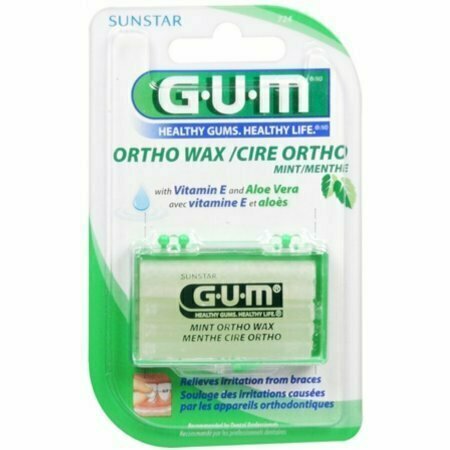 GUM Orthodontic Wax Mint 