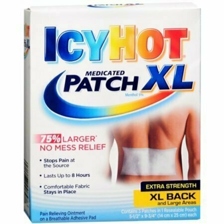 ICY HOT Medicated Patches Extra Strength Extra Large 