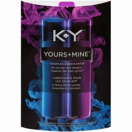 K-Y Yours & Mine Couples Lubricants, 3 oz 