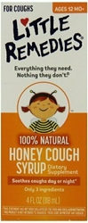 Little Remedies Honey Cough Syrup, 4 Fluid Ounce 