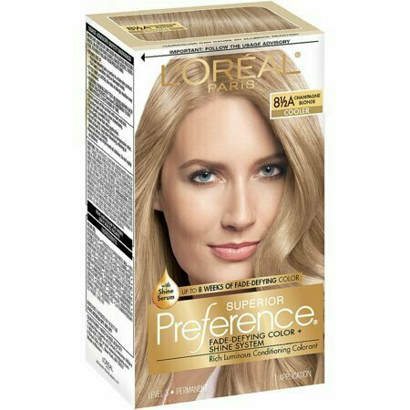 LOreal Paris Superior Preference Fade Defying Color + Shine System, Champagne Blonde (Cooler) [8.5A] 1 each 