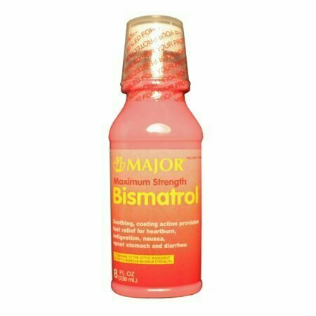 Major Bismatrol Maximum Liq Bismuth Subsalicylate-525 Mg/15 Ml Pink 