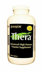 Major THERA TABS ASCORBIC ACID-90 MG 1000 Tablets 