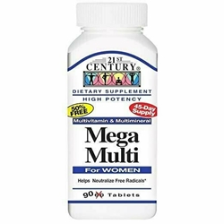 MEGA MULTI-VIT FOR WOMEN TABS 90 