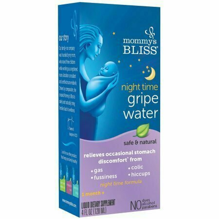 Mommys Bliss Gripe Water Night Time 4 oz 