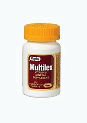 Multilex Vitamin and mineral Tablet 100 Count 