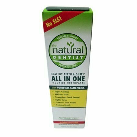 Natural Dentist All In One Fluoride Toothpaste, Peppermint Twist, 5 Oz 