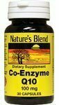 Natures Blend Coenzyme Q10 100 mg 30 Capsules 