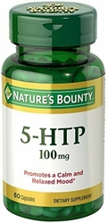 Natures Bounty 5-HTP 100 mg Capsules 60 Capsules 