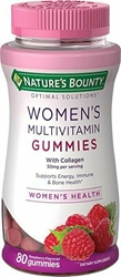 Natures Bounty Optimal Solutions Womens Multivitamin Gummies 80 Count 