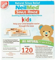 Neil Med Sinus Rinse Pediatric Packets , Premixed 120/box 