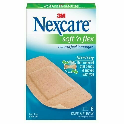 NEXCARE COMFORT KNEE ELBOW 8CT 