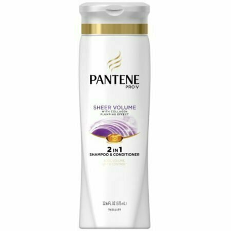 Pantene Pro-V Fine Hair Sheer Volume 2-in-1 Shampoo & Conditioner 12.60 oz 